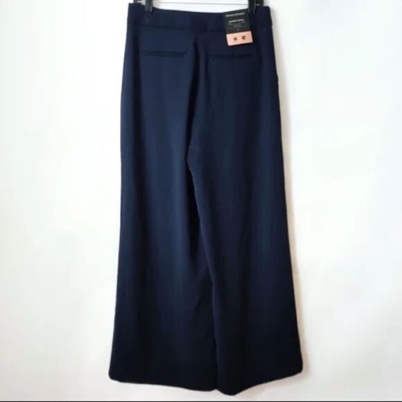 Banana Republic Navy Wide Leg Pants - Picture 2 of 4